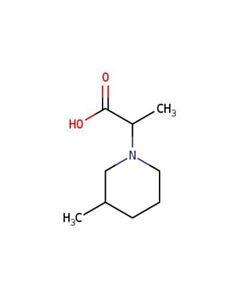 Astatech 2-(3-METHYLPIPERIDIN-1-YL)PROPANOIC ACID; 1G; Purity 95%; MDL-MFCD08691674